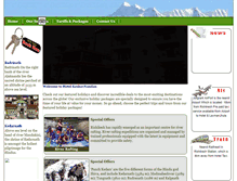 Tablet Screenshot of hotelkeshavnandan.com